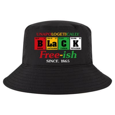 Africa Black Unapologetically Freeish Since 1865 Juneteenth Cool Comfort Performance Bucket Hat