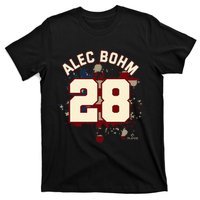 Alec Bohm Vintage Flag Philadelphia Baseball Patriotic T-Shirt