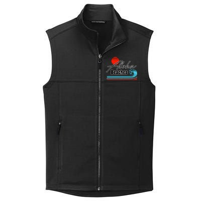 Aloha Beaches Vintage Retro Collective Smooth Fleece Vest