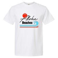 Aloha Beaches Vintage Retro Garment-Dyed Heavyweight T-Shirt