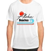 Aloha Beaches Vintage Retro Adult ChromaSoft Performance T-Shirt