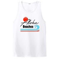 Aloha Beaches Vintage Retro PosiCharge Competitor Tank