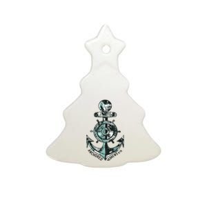 Anchor Bible Verse Christian Gift Ceramic Tree Ornament