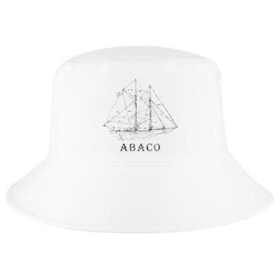 Abaco Bahamas Vintage Retro Classic Sailboat Vacation Cool Comfort Performance Bucket Hat