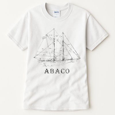 Abaco Bahamas Vintage Retro Classic Sailboat Vacation Tall T-Shirt