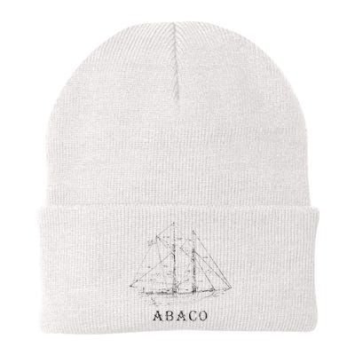 Abaco Bahamas Vintage Retro Classic Sailboat Vacation Beanie