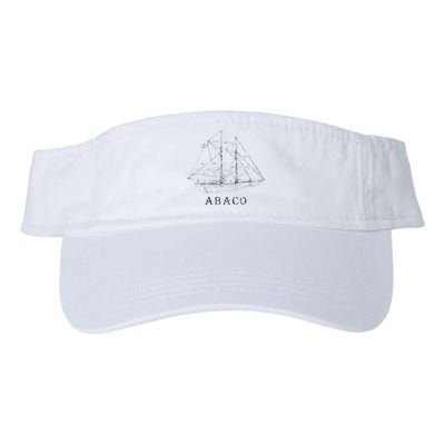 Abaco Bahamas Vintage Retro Classic Sailboat Vacation Visor