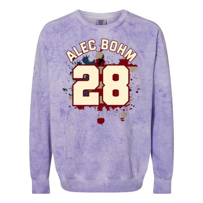 Alec Bohm Vintage Flag  Colorblast Crewneck Sweatshirt