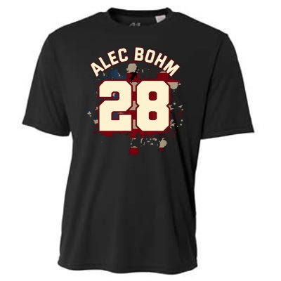 Alec Bohm Vintage Flag  Cooling Performance Crew T-Shirt