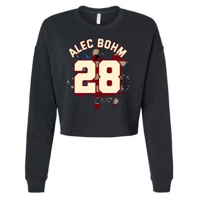 Alec Bohm Vintage Flag  Cropped Pullover Crew