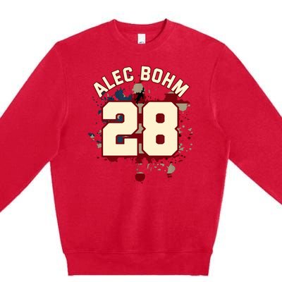 Alec Bohm Vintage Flag  Premium Crewneck Sweatshirt