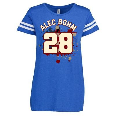 Alec Bohm Vintage Flag  Enza Ladies Jersey Football T-Shirt