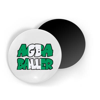 Agba Baller Wearing Agba Baller Magnet