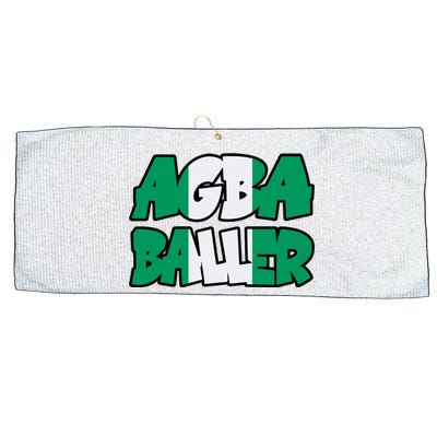 Agba Baller Wearing Agba Baller Large Microfiber Waffle Golf Towel