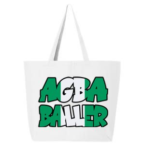 Agba Baller Wearing Agba Baller 25L Jumbo Tote