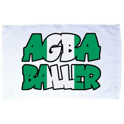 Agba Baller Wearing Agba Baller Microfiber Hand Towel