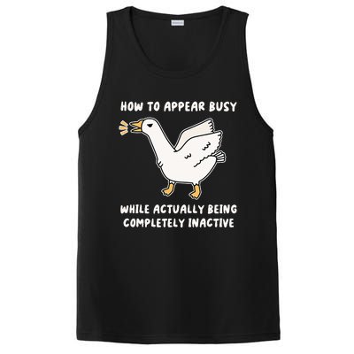 Appear Busy While Being Completely Inactive PosiCharge Competitor Tank