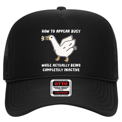 Appear Busy While Being Completely Inactive Trucker Hat