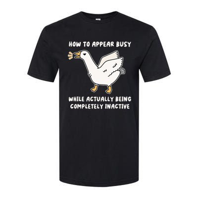 Appear Busy While Being Completely Inactive Softstyle CVC T-Shirt