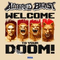 Altered Beast Welcome To Your Doom Sega Video Game Drawstring Bag