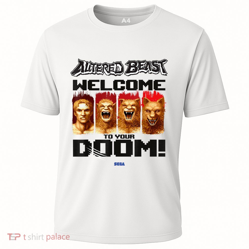 Altered Beast Welcome To Your Doom Sega Video Game Performance Shirt