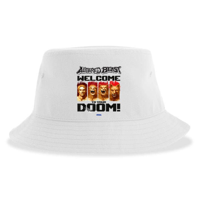 Altered Beast Welcome To Your Doom Sega Video Game Sustainable Bucket Hat
