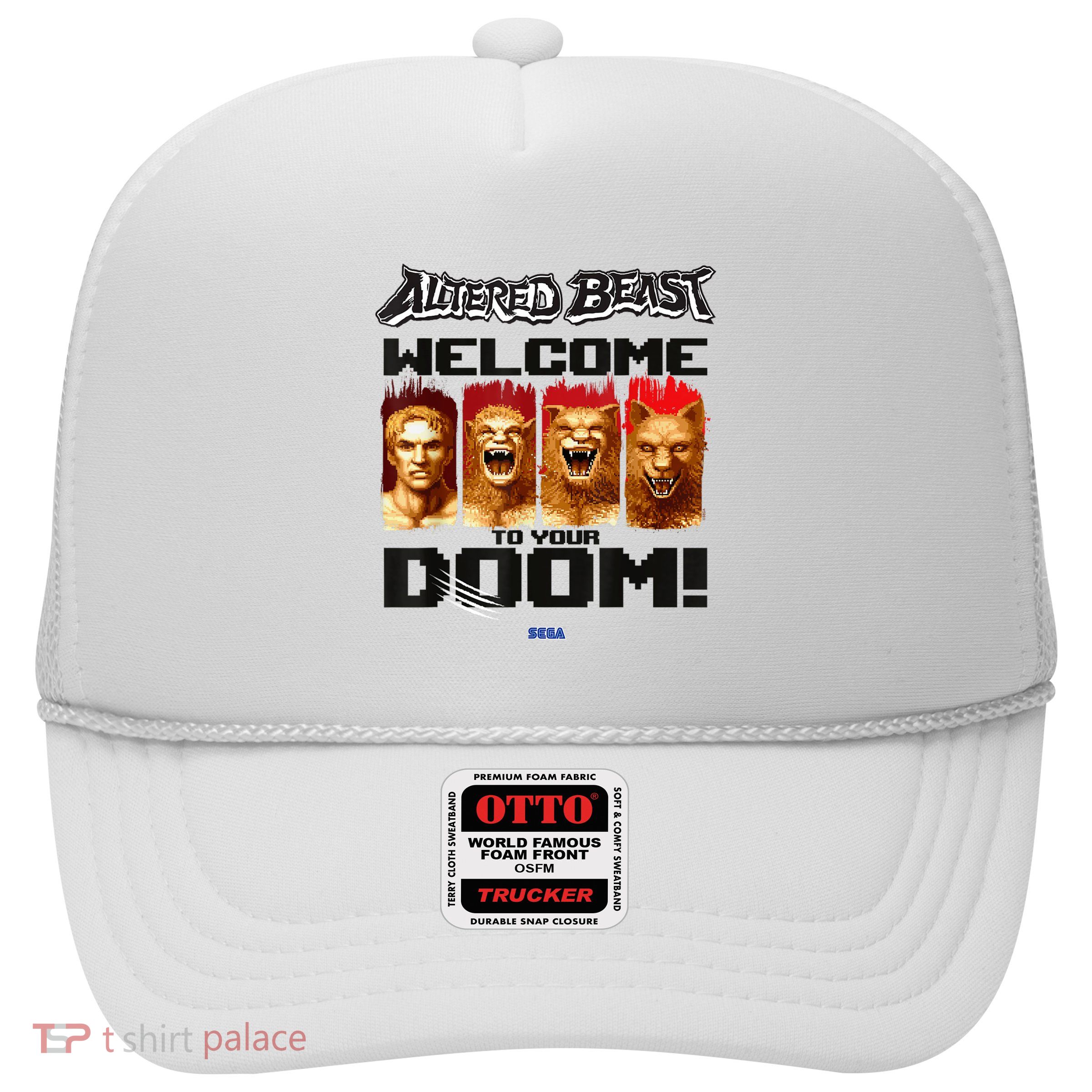 Altered Beast Welcome To Your Doom Sega Video Game Trucker Hat