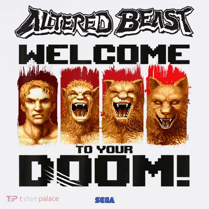 Altered Beast Welcome To Your Doom Sega Video Game Trucker Hat