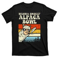 Alpaca Bowl Weed Funny Cannabis 420 Stoner Gift T-Shirt