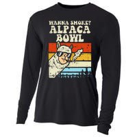 Alpaca Bowl Weed Funny Cannabis 420 Stoner Gift Cooling Performance Long Sleeve Crew