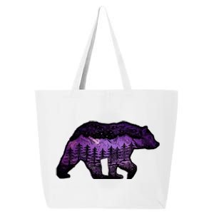 Alaskan Bear With Lake & Mountain Souvenir 25L Jumbo Tote