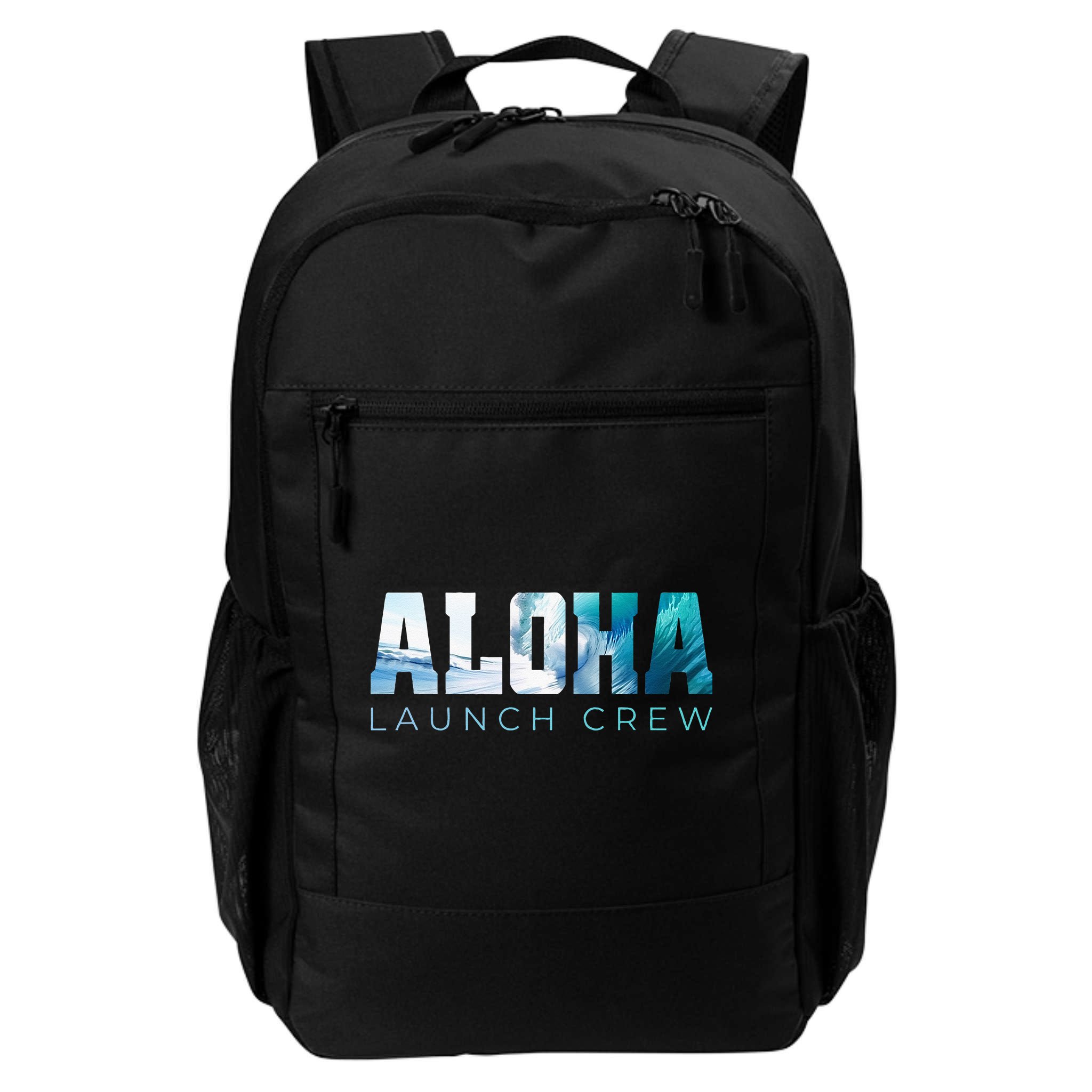Aloha Big Wave Surf Camo Ocean In Honolulu Hawaii Oahu Maui Backpack