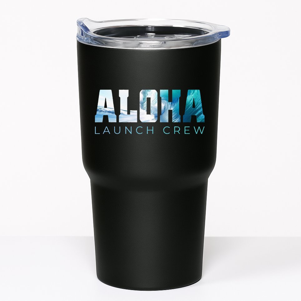 Aloha Big Wave Surf Camo Ocean In Honolulu Hawaii Oahu Maui Tumbler