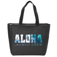 Aloha Big Wave Surf Camo Ocean In Honolulu Hawaii Oahu Maui Zip Tote Bag