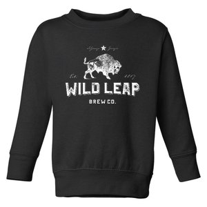 American Brewery Wild Leap Craft Beer Toddler Sweatshirt