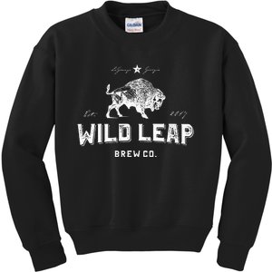 American Brewery Wild Leap Craft Beer Kids Sweatshirt