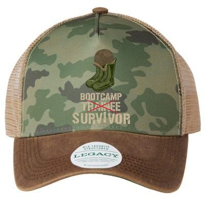 Army Bootcamp Workout Bootcamp Survivor Legacy Tie Dye Trucker Hat
