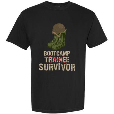 Army Bootcamp Workout Bootcamp Survivor Garment-Dyed Heavyweight T-Shirt