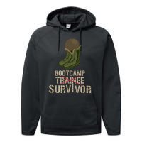 Army Bootcamp Workout Bootcamp Survivor Performance Fleece Hoodie