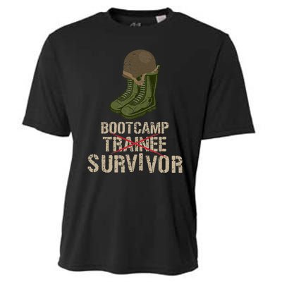 Army Bootcamp Workout Bootcamp Survivor Cooling Performance Crew T-Shirt