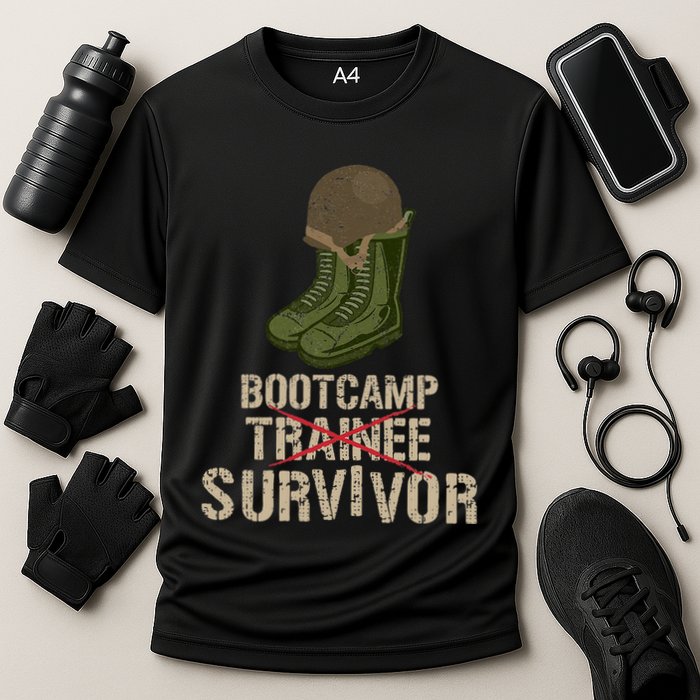 Army Bootcamp Workout Bootcamp Survivor Performance Shirt