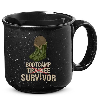Army Bootcamp Workout Bootcamp Survivor 15oz Campfire Ceramic Mug