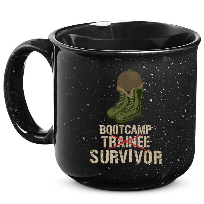 Army Bootcamp Workout Bootcamp Survivor 15oz Campfire Ceramic Mug