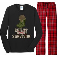 Army Bootcamp Workout Bootcamp Survivor Long Sleeve Pajama Set