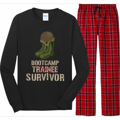 Army Bootcamp Workout Bootcamp Survivor Long Sleeve Pajama Set