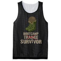 Army Bootcamp Workout Bootcamp Survivor Mesh Reversible Basketball Jersey Tank