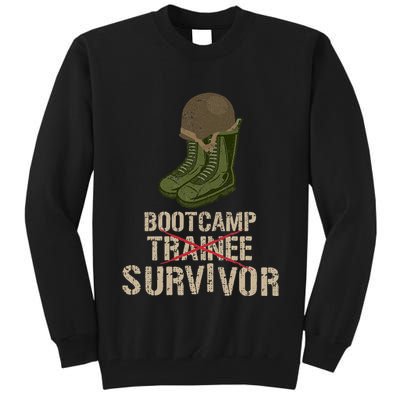Army Bootcamp Workout Bootcamp Survivor Tall Sweatshirt