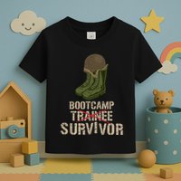 Army Bootcamp Workout Bootcamp Survivor Toddler T-Shirt