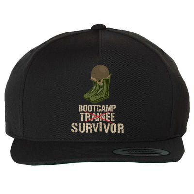 Army Bootcamp Workout Bootcamp Survivor Wool Snapback Cap