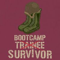 Army Bootcamp Workout Bootcamp Survivor 16oz Travel Tumbler